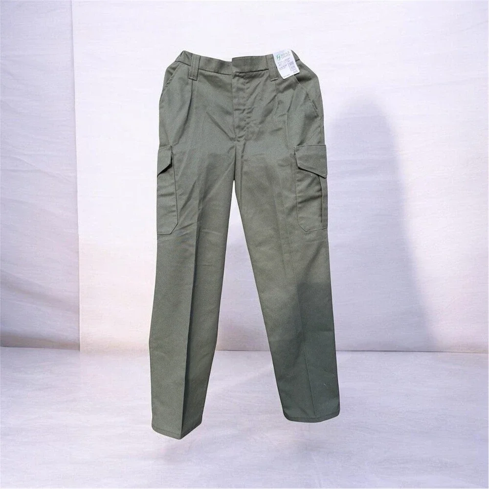 Horace Small Tactical Cargo Pants Men's Olive Green Straight Leg Ripstop - Picture 7 of 9